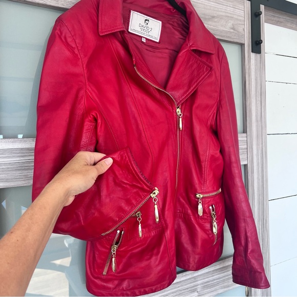 Ferrari leather Moto jacket - Picture 2 of 6